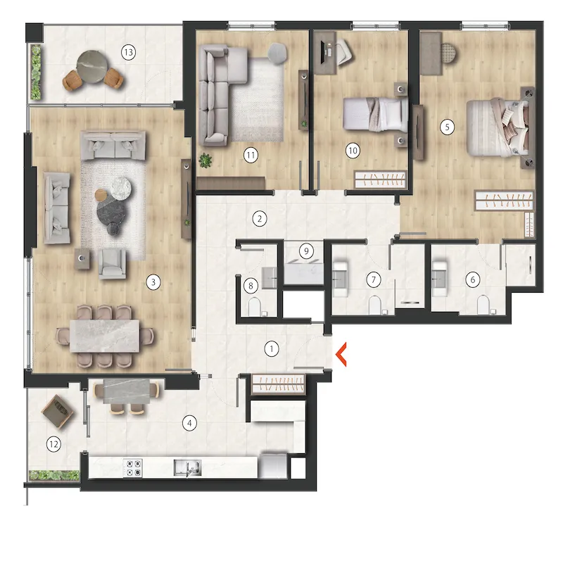 floor
